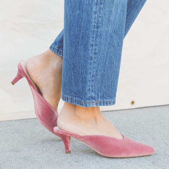 Loeffler Randall Shoes - Loeffler Randall Juno Kitten Heel Cherry Blossom